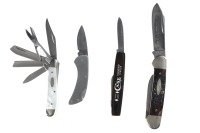 4 Case Folding Knives