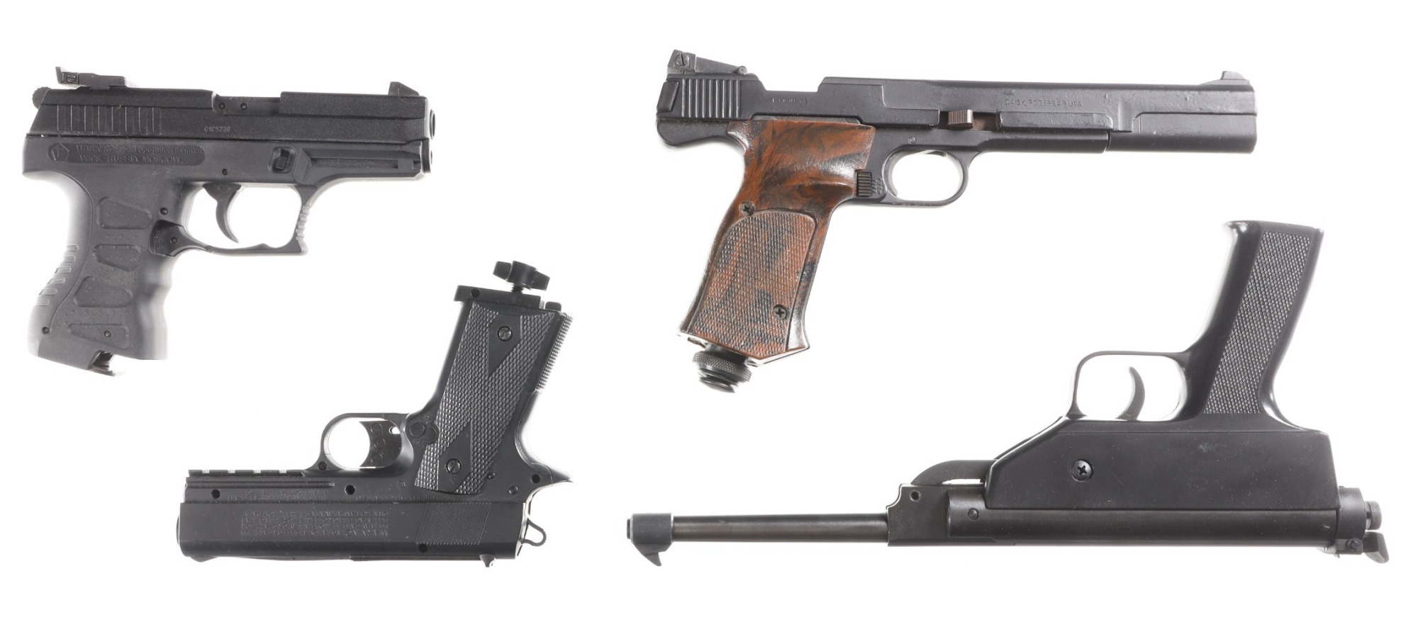 4 Air Pistols