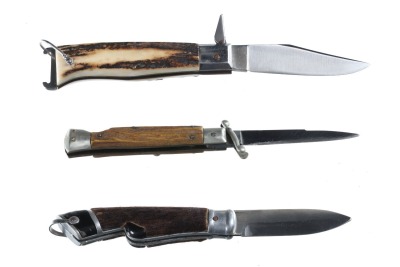 3 Inox Automatic Knives