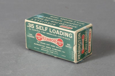 1 Bx Vintage Remington .35 Self Loading Ammo