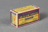 1 Bx Vintage Winchester .38 S&W Spcl Ammo - 2