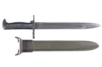 WW2 PAL M1 Rifle Bayonet w/ scabbard - 2