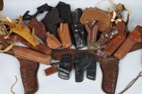 Gun Belts, Holsters, and Bag - 2