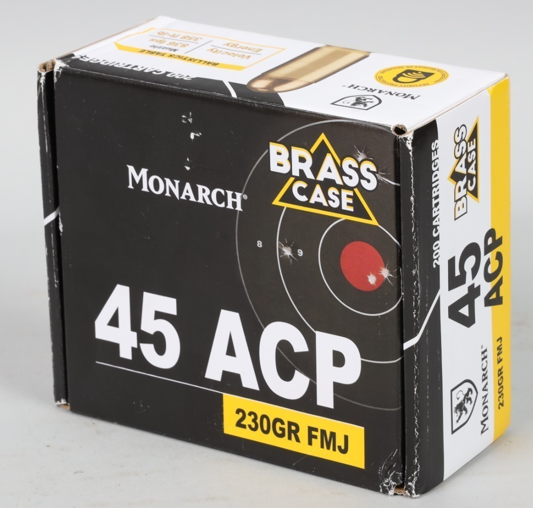 4 Bxs Monarch .45 ACP Ammo