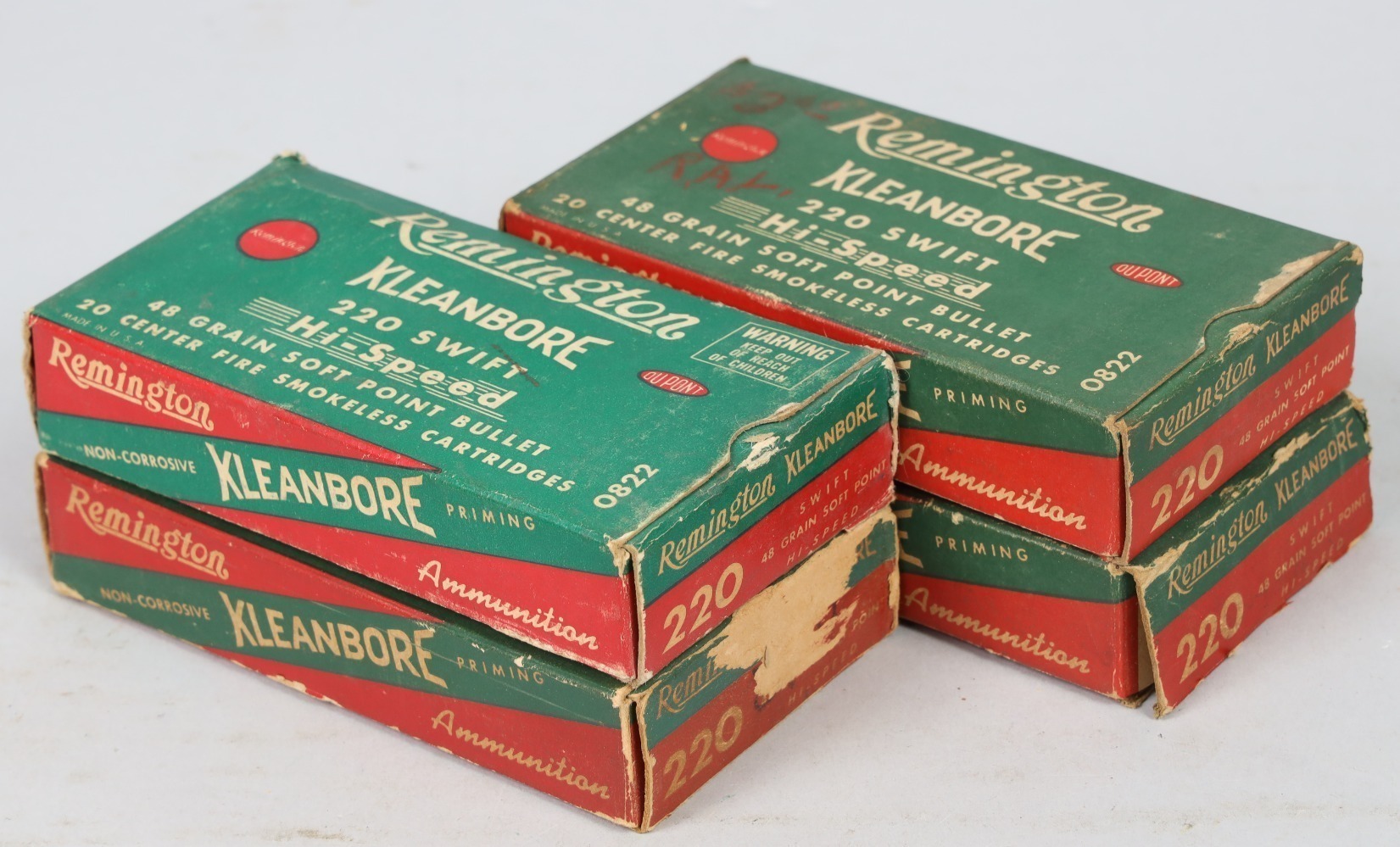 4 Bxs Remington Kleanbore .220 Ammo