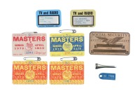 Masters Golf Tournament Badges