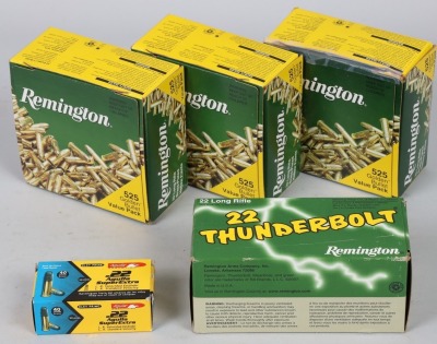 5 Bxs Remington / Aguila .22 lr Ammo