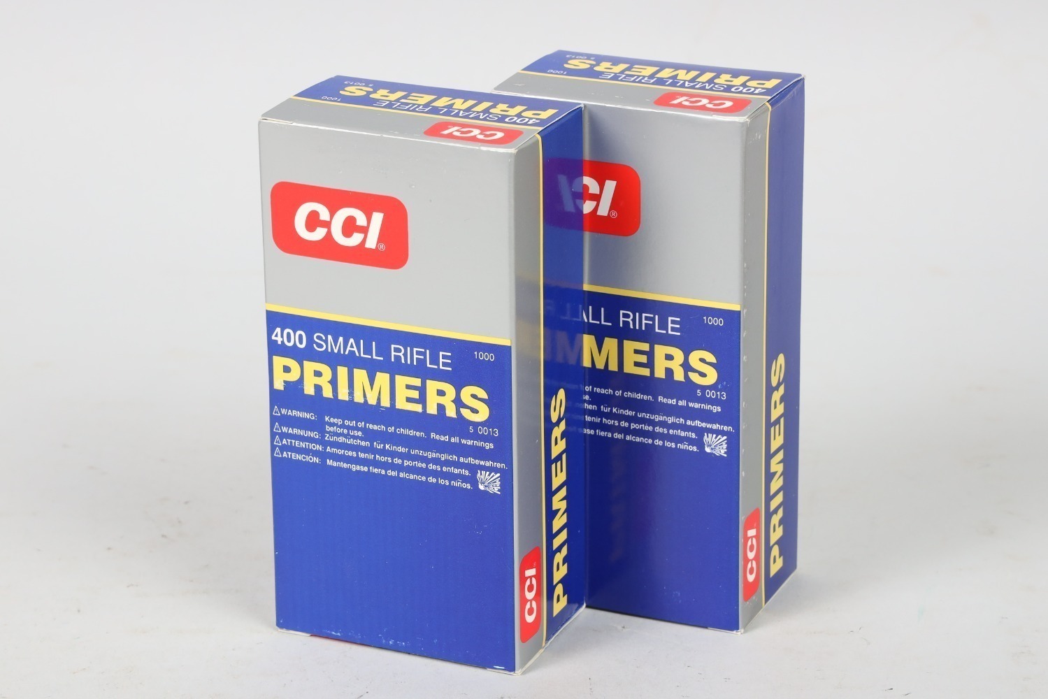 2 Bxs CCI #400 Small Rifle Primers