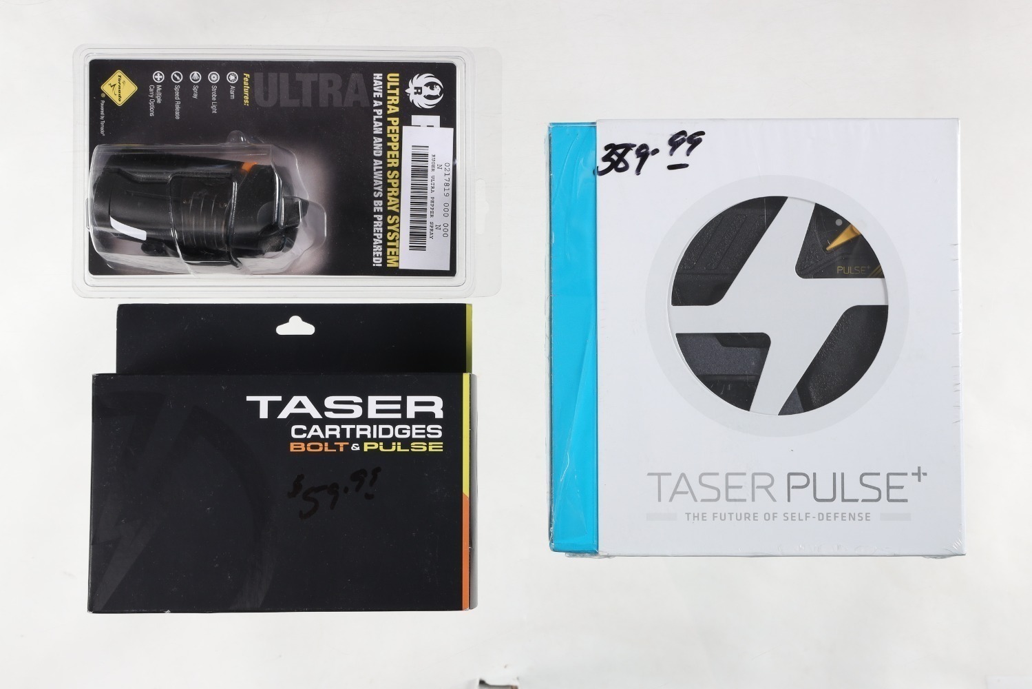 Taser Pulse+ System and Pepper Spray