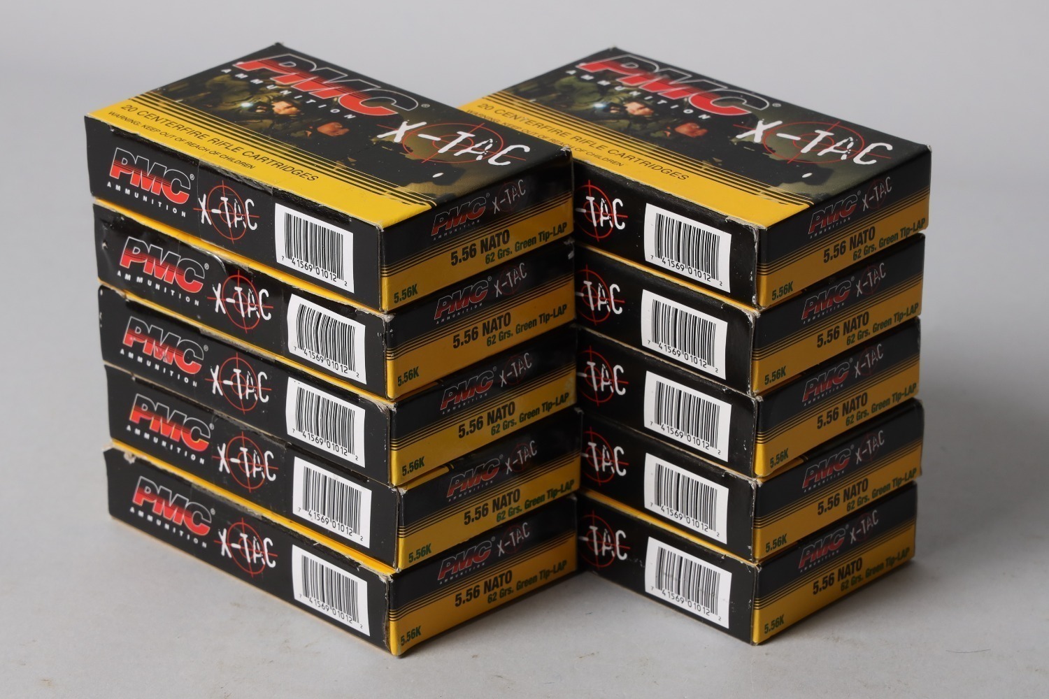 10 Bxs PMC X-TAC 5.56mm Nato Ammo