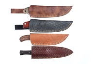 4 Damascus Knives - 2