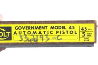 Colt C-Series 45 Gov't Model Box with label - 2