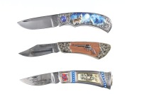 3 Franklin Mint Collector Knives