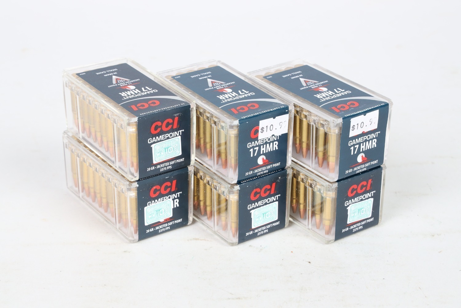 6 Bxs CCI .17 HMR Ammo