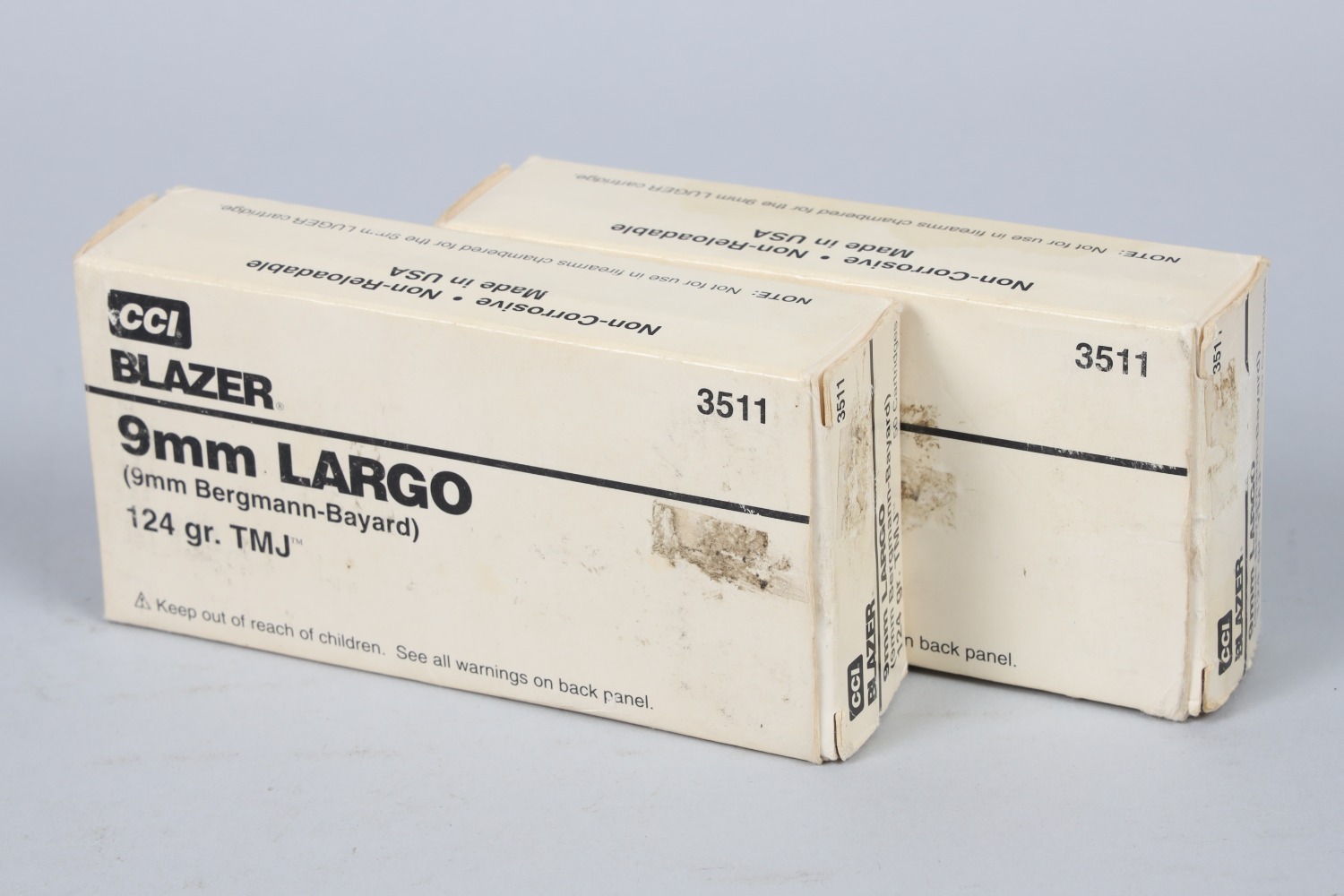 2 Bxs CCI 9mm Largo Ammo