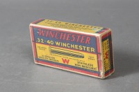 1 Bx Vintage Winchester .32-40 Win Ammo - 2