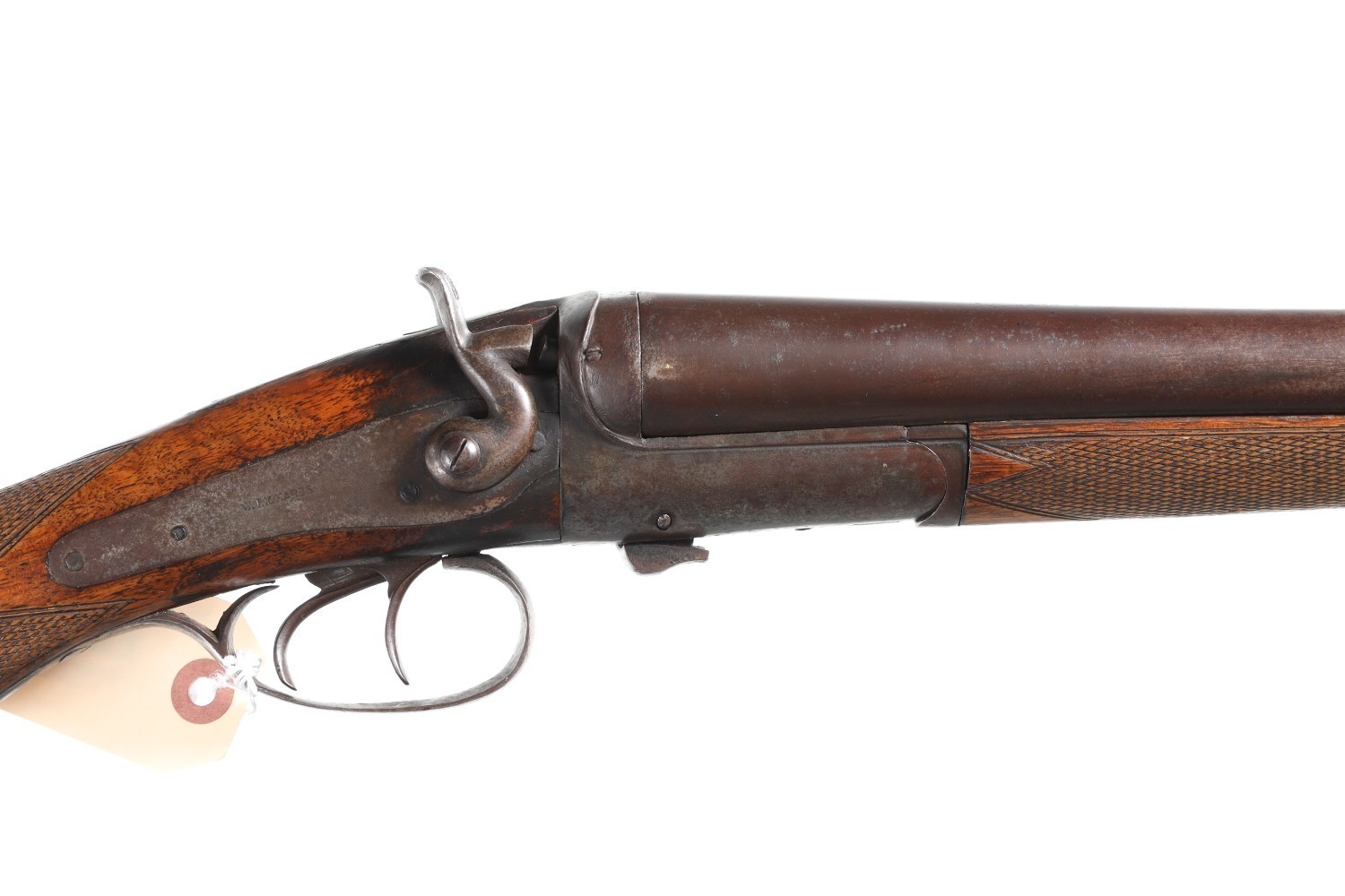 W. Richards Double Hammer SxS Shotgun 10ga