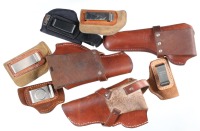 Lot of leather holsters - 2