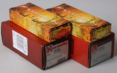 4 Bxs Hornady/Fusion 7.62 x 39mm Ammo