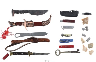 Assorted Knives & Misc. Parts