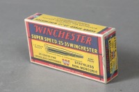 1 Bx Vintage Winchester .25-35 Win. Ammo - 2
