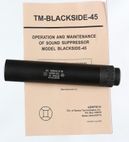 NFA-SOT 18 Gemtech Blackside Suppressor .45cal - 4