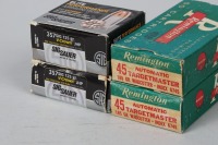 4 Bxs .357 Sig/ .45 ACP Ammo - 2