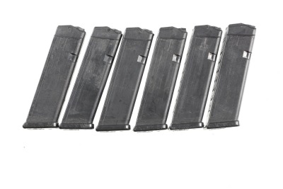 6 Glock .40 Magazines