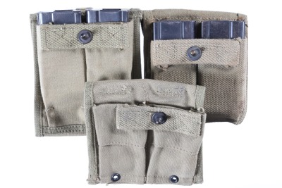 3 M1 Carbine Magazine Pouches