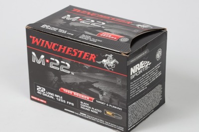 1 box of 1000 rounds, Winchester .22 lr