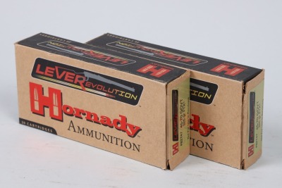 2 boxes of Hornady LeveRevolution .45-70 govt.