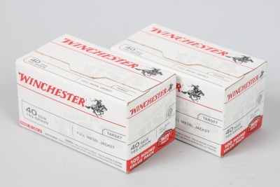 2 Bxs Winchester .40 S&W Ammo