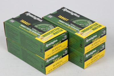 4 Bxs Remington .38 Spl Match Ammo