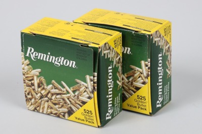 2 boxes of Remington .22 lr Hollow Points