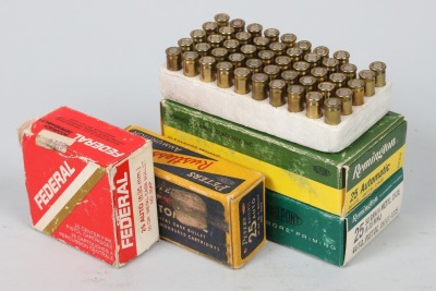 5 boxes of 25 auto ammunition