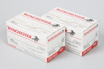 2 Bxs Winchester .40 S&W Ammo