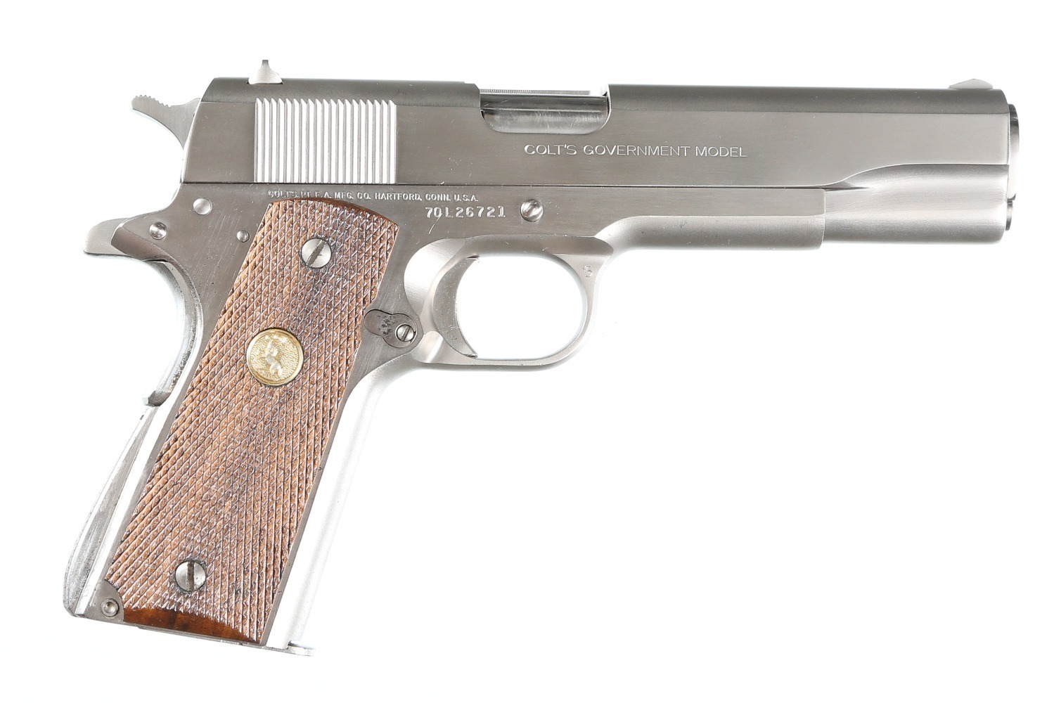 Colt Series 70 Government Pistol 9mm