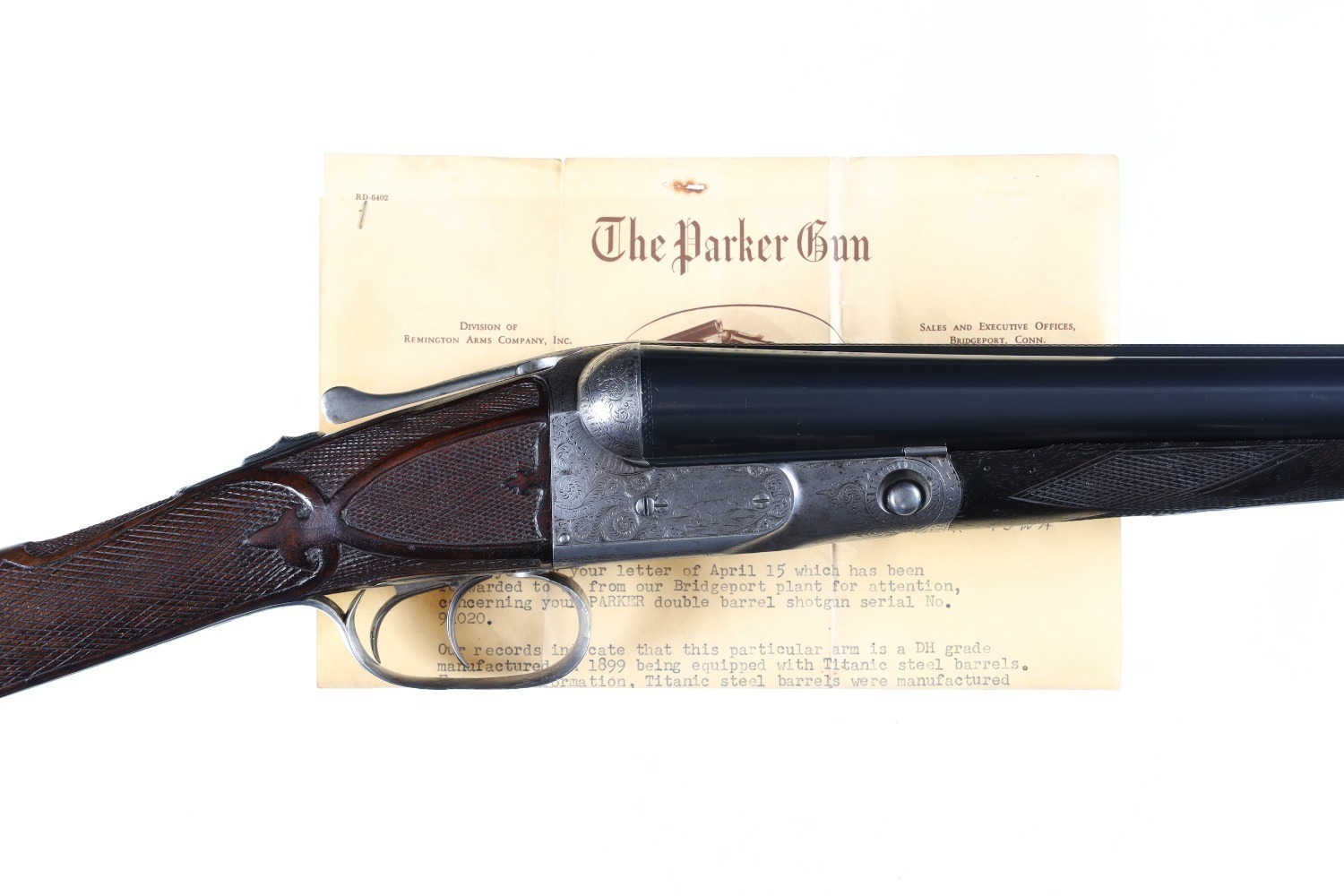 57229 Parker Bros. DH SxS Shotgun 12ga