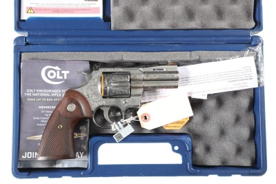 Factory engraved Colt Python Revolver .357 m