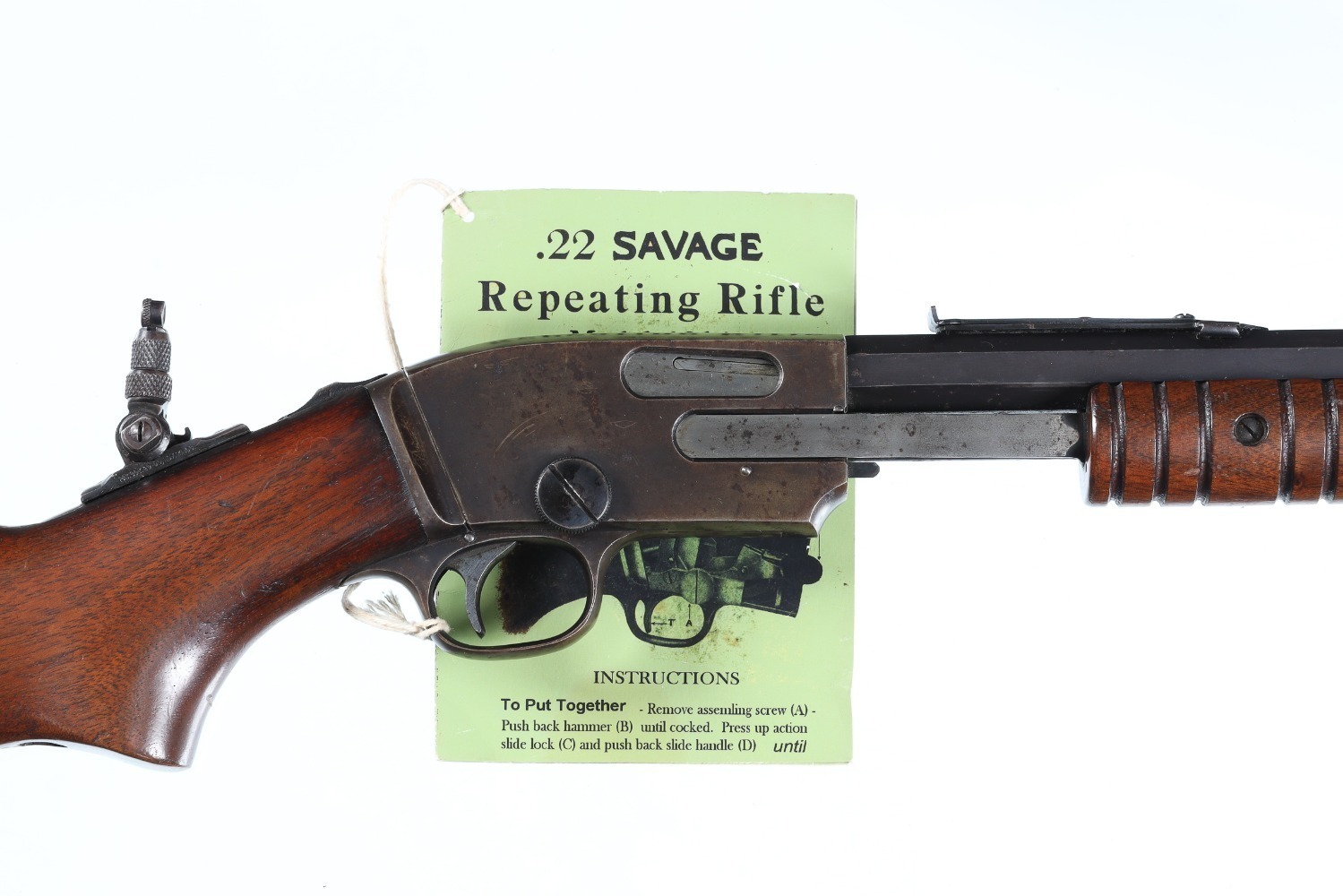 Savage 1914 Slide Rifle .22 sllr