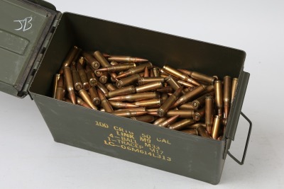 Ammo container of .308 ammo