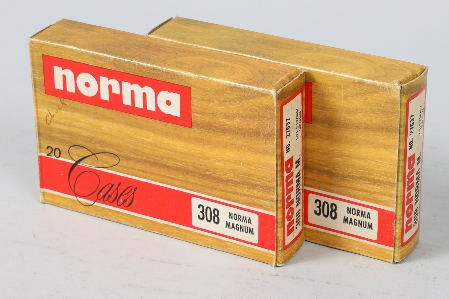 2 Bxs Norma .308 Mag Unprimed Cases