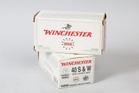 2 Bxs Winchester .40 S&W Ammo