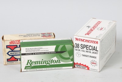 3 Bxs Remington/Western .38 Special Ammo