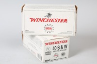 2 Bxs Winchester .40 S&W Ammo