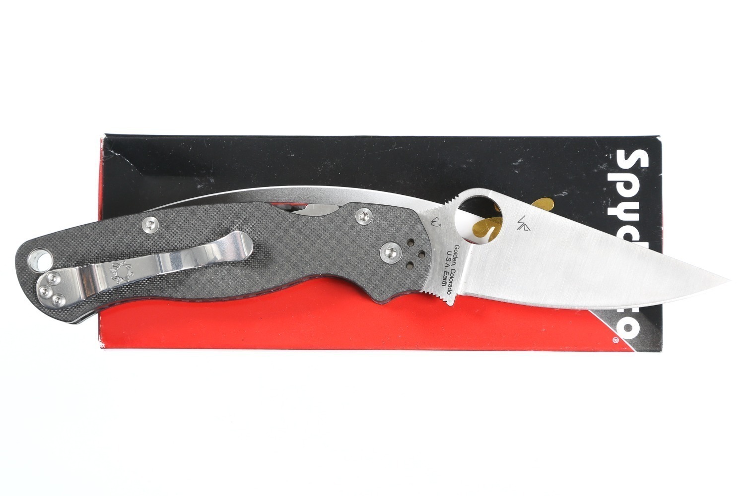 Spyderco Paramilitary 2 CF M4 Knife