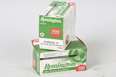 2 Bxs Remington UMC .38 Special +P Ammo