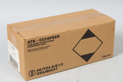 Case of CCI/Speer .40 s&w ammo