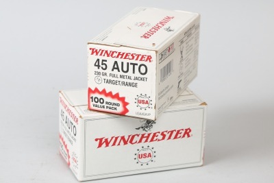 2 Bxs Winchester .45 Auto Ammo