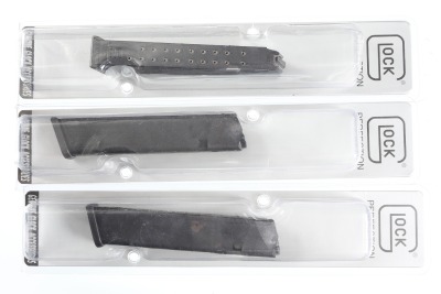 3 Glock .40 Magazines